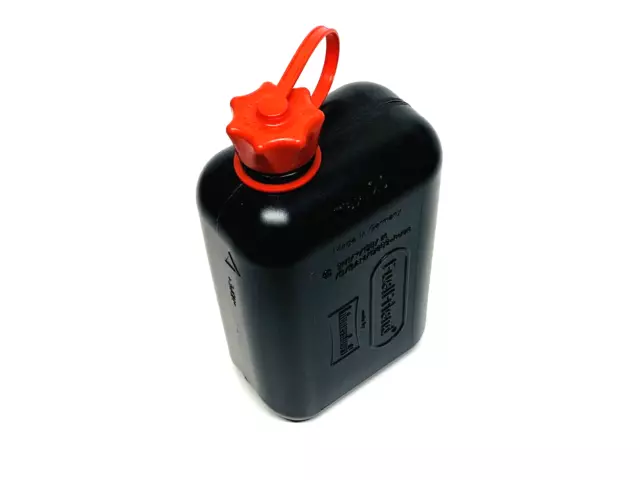 Small Hunersdorff Canister Fuelfriend Motorcycle Plastic Fuel Can 0.5L
