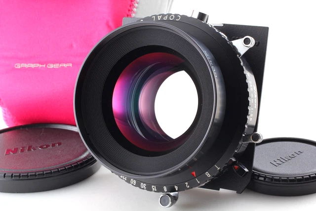 ニコン NIKKOR-W 100mm F5.6 COPAL 0 TOYOボード TOYO BOARD [MINT] Nikon Nikkor W 100mm F5.6 Wide Angle Lens