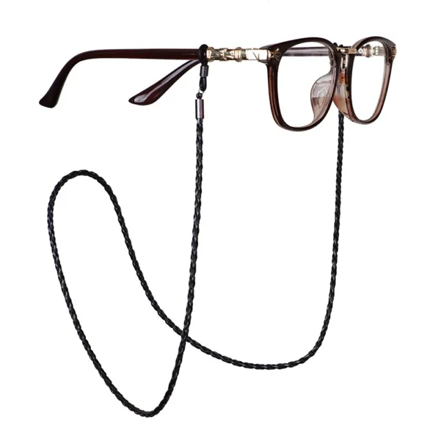 Thick Twist Sunglasses Leather Rope Chain Eyewear Braided Glasses Lanyard Str$g 3