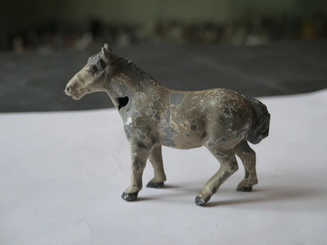 Figurine En Plomb BF – Cheval De La Ferme – Échelle 1:32 – Fabrication Française