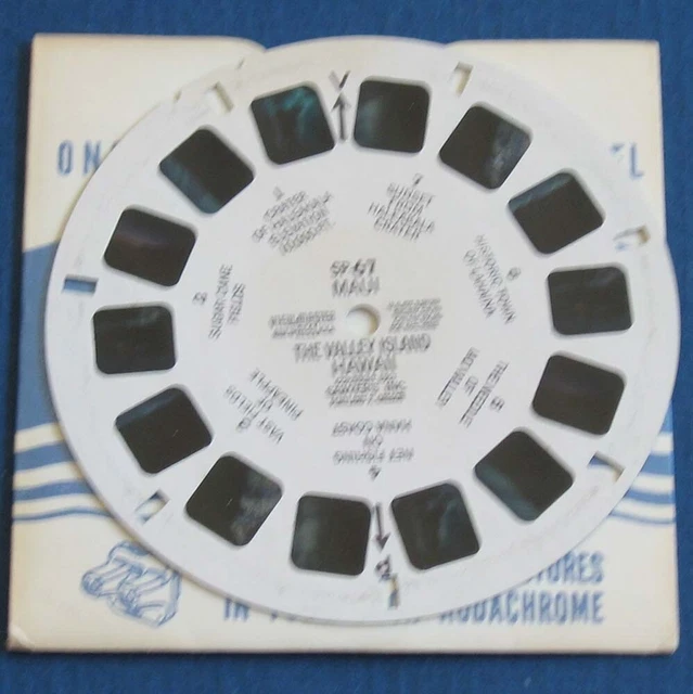 View-Master Reel #SP-67 Maui The Valley Island Hawaii Viewmaster