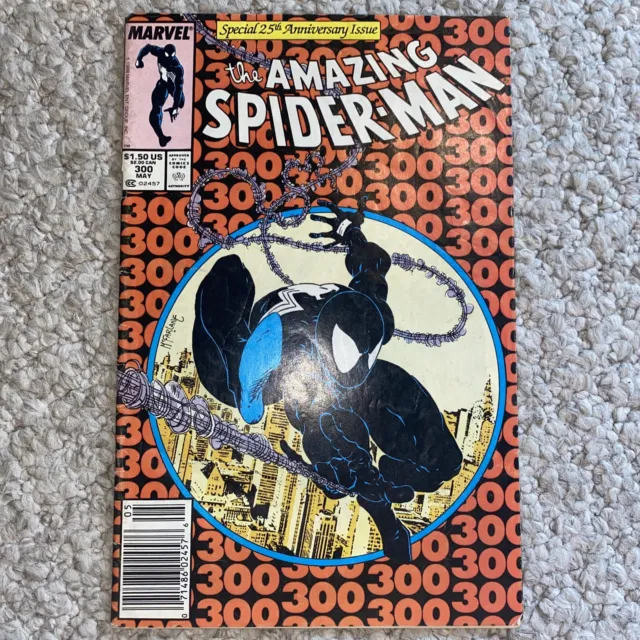 AMAZING SPIDER-MAN # 300  (1988)  1ST VENOM! NEWSSTAND. MARVEL COMICS McFarlane!