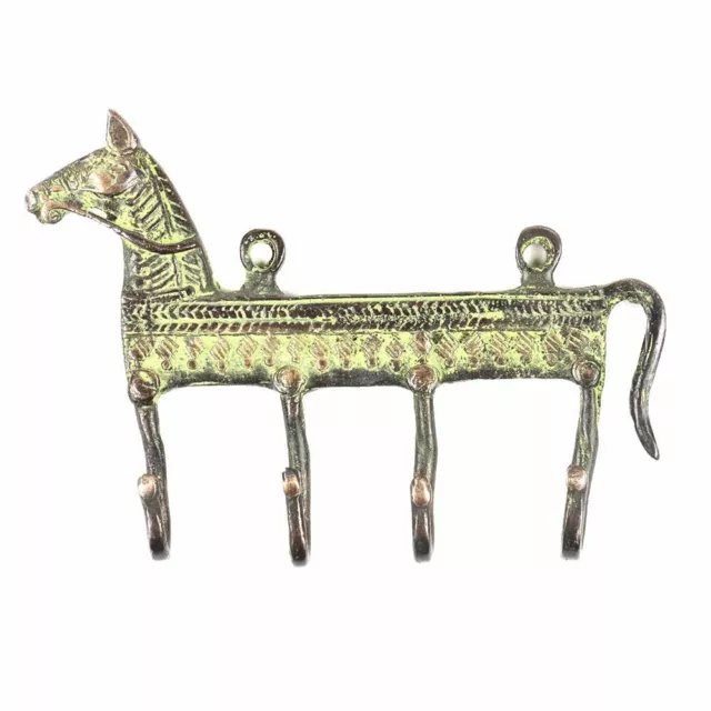 Towel Hat Hanging Multicolor Antique Coat Rack Brass Wall Hooks Horse Hat Rack