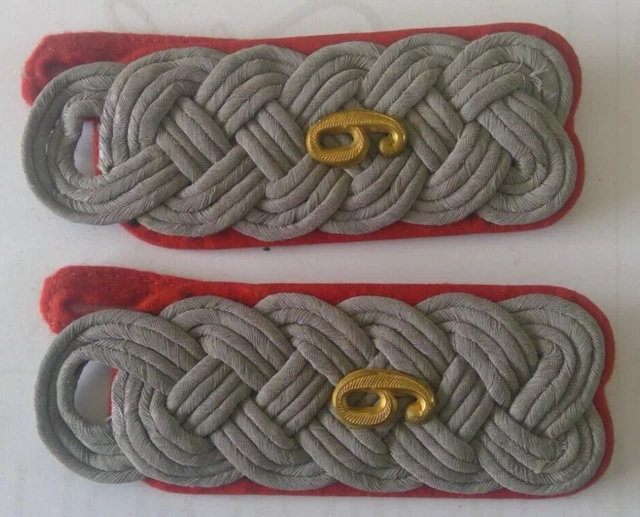 2023 Epaulette Marching Band Shoulder Boards With Fringe In Silk - Foto 8