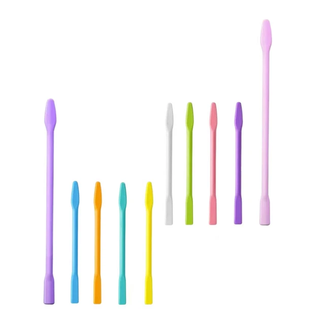 10 Pcs Schönheit Schlammbürste -Tonerstift Pinsel-Sets Schönheitsbar