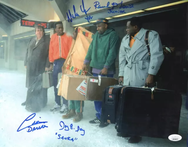 Cool Runnings Cast Signed 11X14 Photo Authentic Autograph Jsa Witness Coa 1