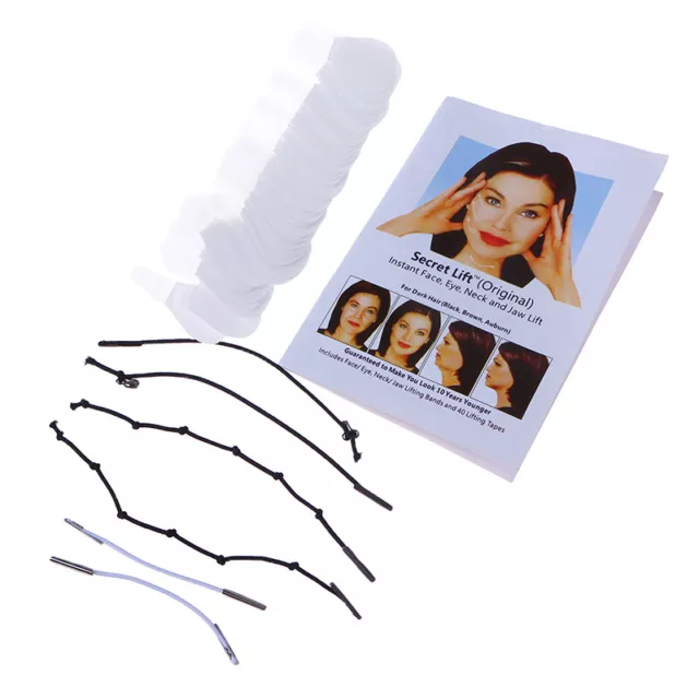 100Pcs V-Shape Face Lift Tape Stickers Thin Invisible Slim Make Up Anti Aging