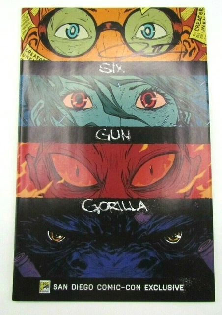 Six Gun Gorilla #1 San Diego Comic Con Variant Cover SDCC 2013 Boom! Comic Book