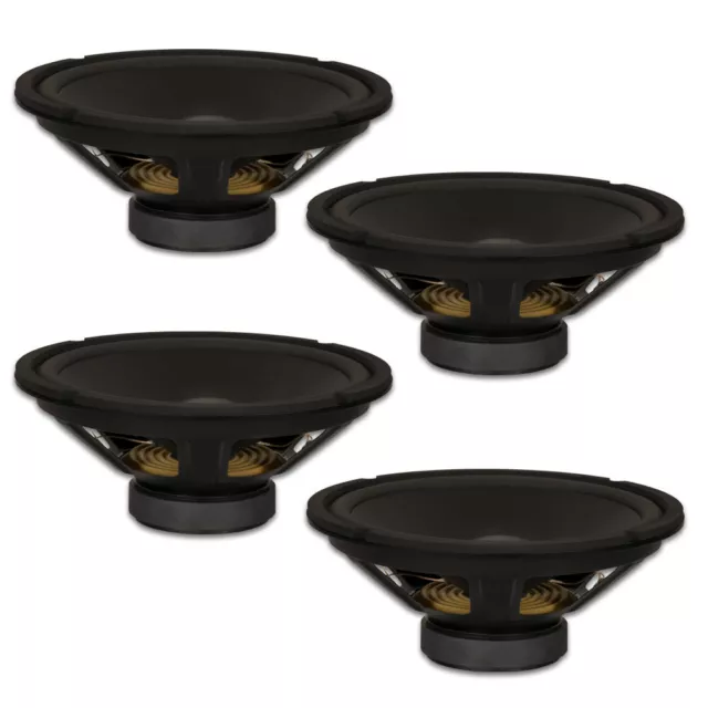 4 Goldwood Sound GW-410D Dual Voice Coil 10" Woofers 220W each 6ohm Speakers