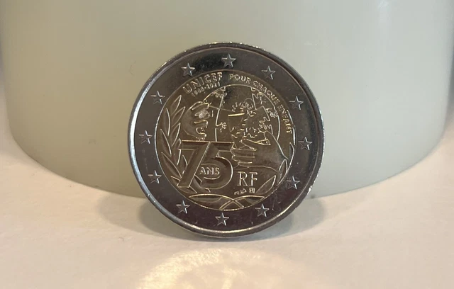Piece 2 Euro Unicef 75 Ans Prix PIECE 2 EUROS Commemorative 75 Ans Unicef 1946 - 2021 EUR 3,00