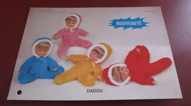 Fiche technique de poupées Dadou de BELLA