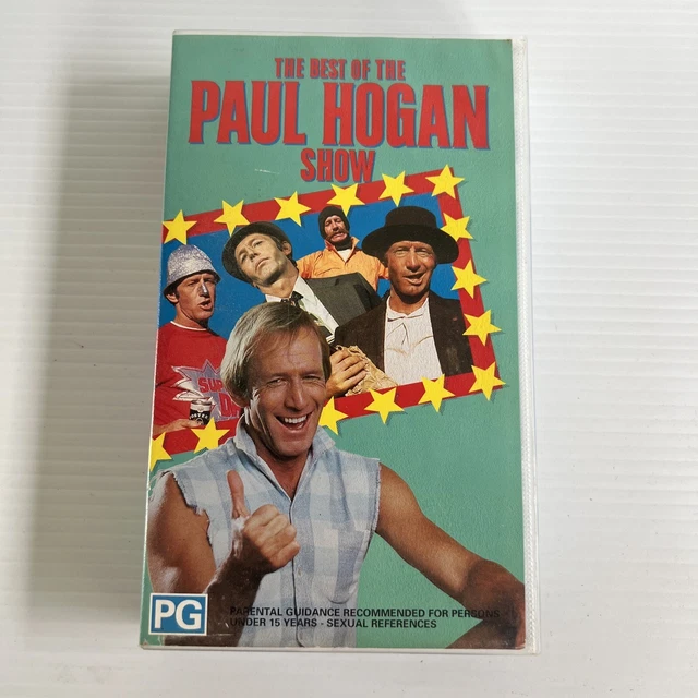 THE BEST OF The Paul Hogan Show VHS Tape Australian Comedy Tv Show