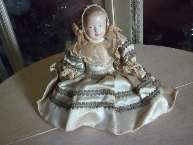 Poupée Ancienne Bébé Joli Le Minor - Costume Breton - Celluloïd SNF Jacky Années 1950
