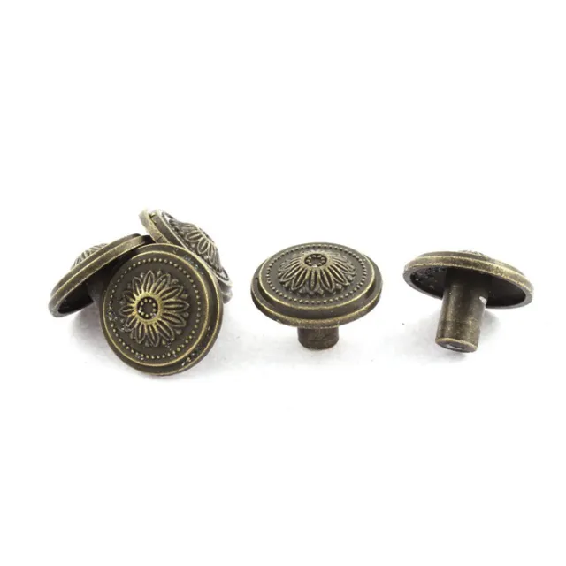 10x 26mm Antique Bronze Jewelry Box/Case Drawer Pull Knob vintage Cabinet Handle