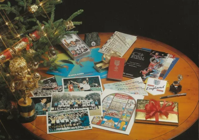 England Fa 1990 Christmas Card - The Italia 90 Card