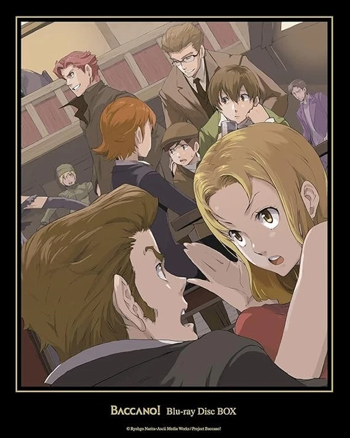 Aniplex Baccano ! Blu-ray Disc BOX Limited Edition ANZX-9691 Japanese Anime