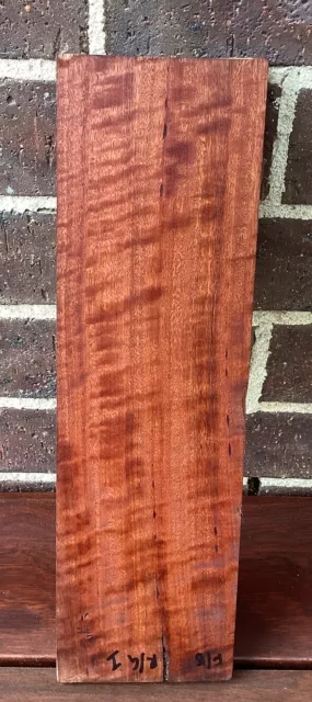 Fiddleback Red Gum Knife Scales box maker, wood turning. timber #FBRG1