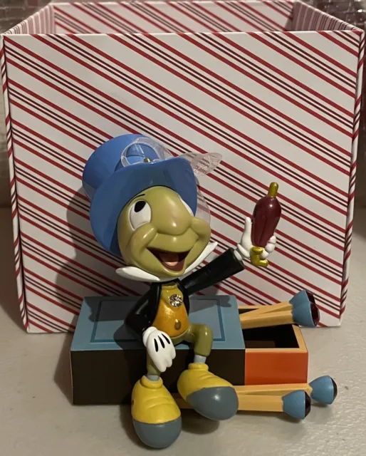 2019 Hallmark Keepsake Premium Ornament Jiminy Cricket Disney Pinocchio New