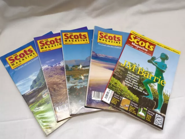 The Scots Magazine 2008 bundle x 5 Issues Job Lot