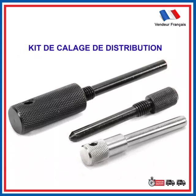 Jeu 3 Piges de Calage pour moteur Diesel 1.5 et 1.9 Dci Renault - Nissan - Dacia