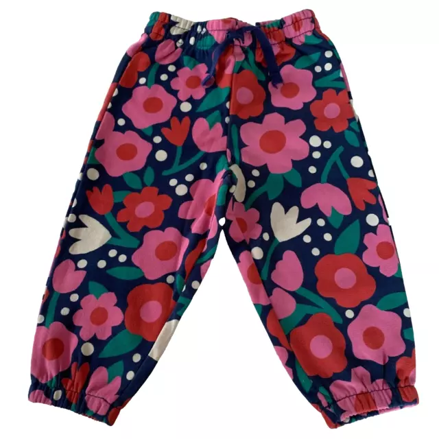 Hanna Andersson Cute Cotton "FLOWER JOGGER" 2 Years, 85 cm. Great Gift Idea!