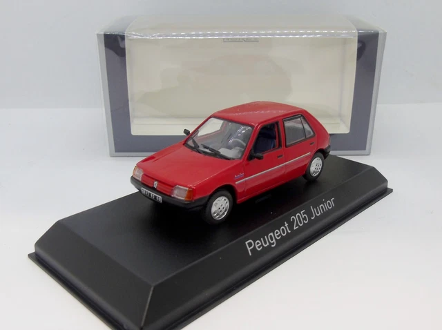 PEUGEOT 205 4 PORTES Beige KIT Monté MINI RACING 1:43 sans boite de