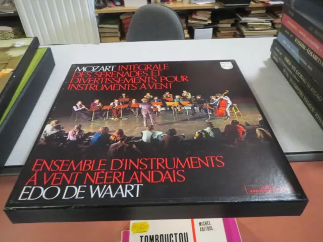 Ca366 Disque Vinyle 33 T Tours Coffret Mozart Integrale Des Serenades Et Diverti