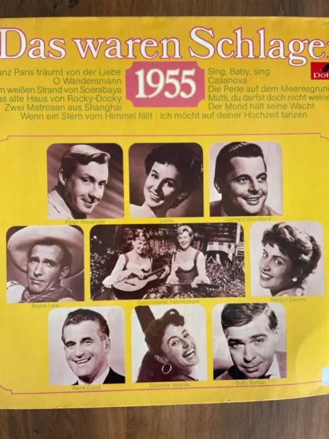 Das waren Schlager - 1955 [Vinyl LP] [Schallplatte]