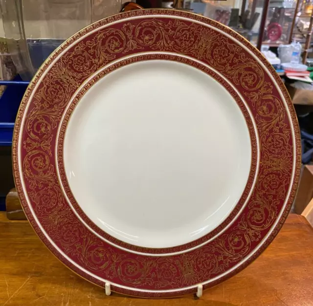 Lovely Royal Doulton Buckingham Dinner Plate 10.5''  H4971 Bone China SU77