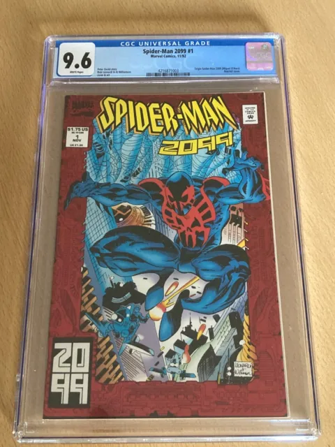 Spiderman 2099 1 (1992) – Marvel Comics key – origin – NM+ CGC 9.6