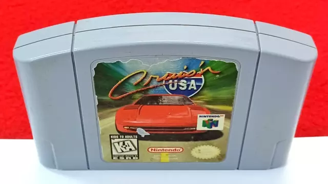 Cruis'n USA Nintendo 64 N64 Original Game Cartridge Cleaned & Tested