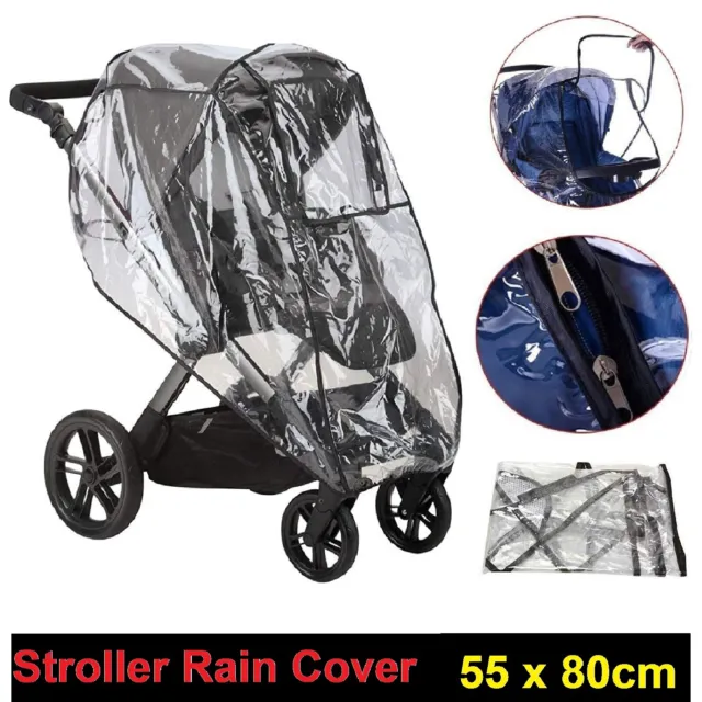 Weather Shield Universal Wind Rain Cover for Pushchair Stroller Baby Buggy Pram