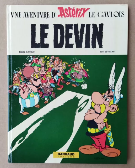 Uderzo / Goscinny --- Astérix (19). Le Devin --- Eo 1972. Neuf!