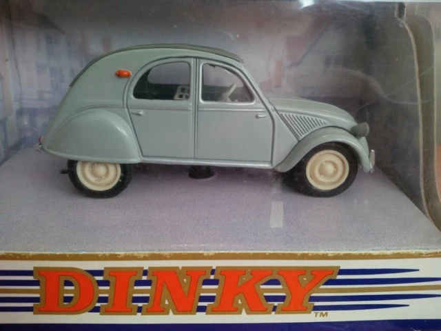 Dinky Toys 25D Citroën 2CV Fourgonnette Pompiers, échelle 1:43, France, 1958, Boîte D'origine