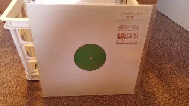 Sian Alice Group Sealed 12" Single Remix The Social Registry 068