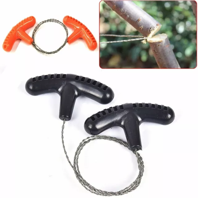 New Steel Rope Hand Saw Chain Saw For Emergency Survival Gear Steel Wire Kits