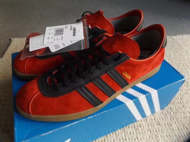 ADIDAS ORIGINALS 2019 London City Series Red Black Gum C W Trainers Mens UK 12 149.99 PicClick UK