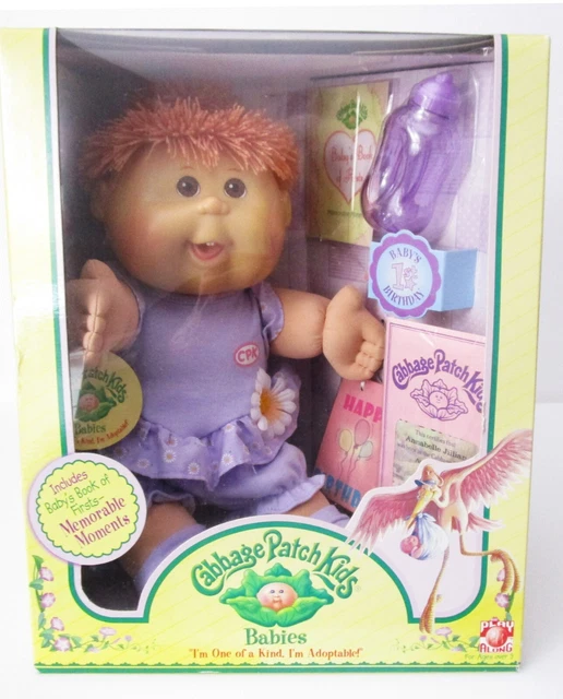 CABBAGE PATCH KIDS Babies Doll Annabelle Jillian DOB Aug. 31 Brown Eyes