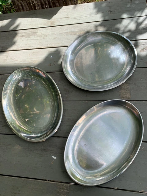 3 plats de service 37cm, 31,5cm et 31cm Sweden et Denmark