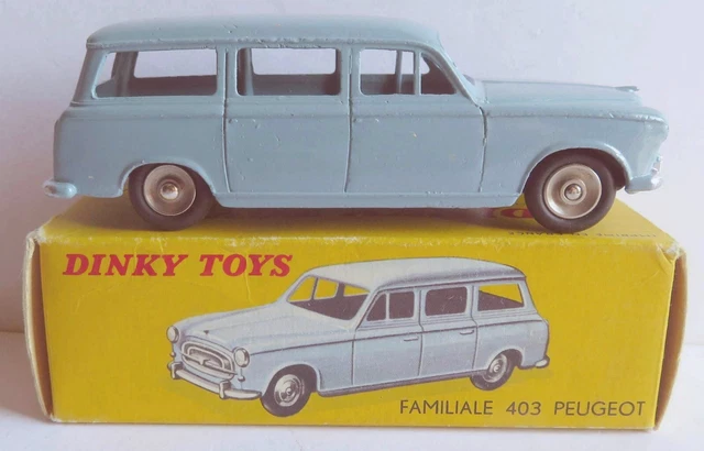 Dinky Toys 525 Peugeot 403 Familiale U5 Jantes CONCAVES + Boite 525 – Originale