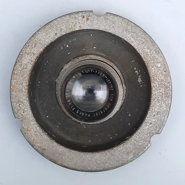 Objectif Ancien SOM Berthiot Paris Flor 4.5/100mm – Série 1