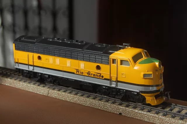 MÄRKLIN 3062 RIO GRANDE locomotora diesel F7 H0, AC, como nuevo