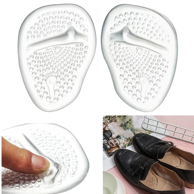Forefoot Shoe Pad Half Size Shoe Pad Silicone Gel Insoles Foot Protector