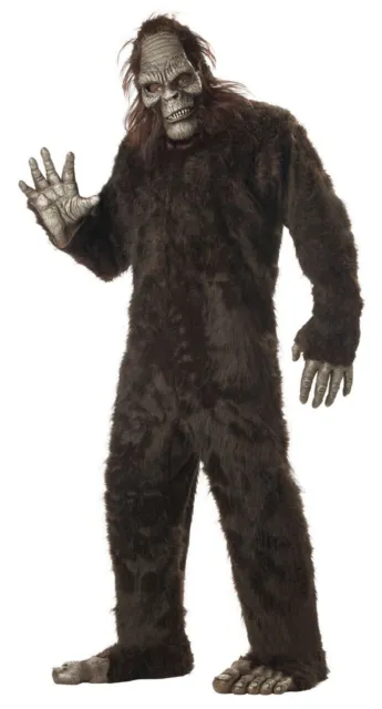 Big Foot Sasquatch Animal Creature Fancy Dress Up Halloween Deluxe Adult Costume