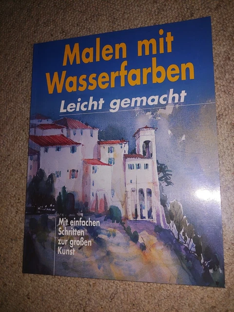 Malen mit Wasserfarben leicht gemacht Diana Vowels Lernen Zeichnen Kunst