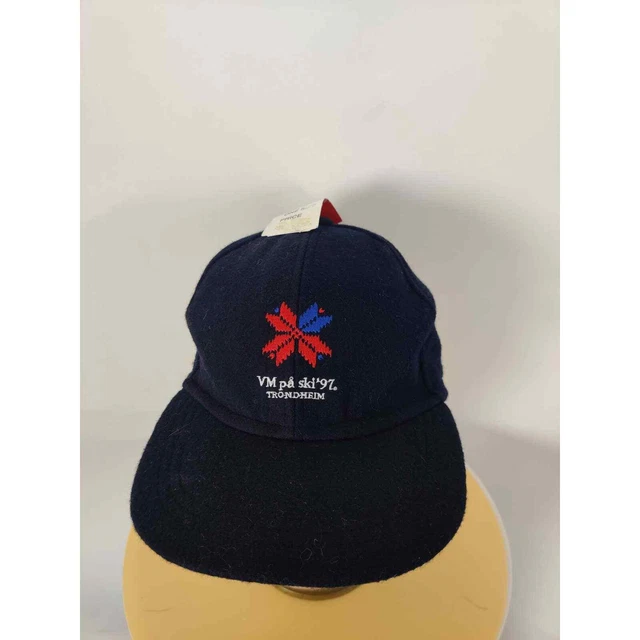 (V) NOS VTG 90s Swix Trondheim Nordic Ski Championship 1997 RARE hat