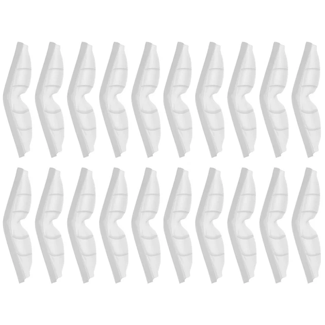 20 piezas Silicona Nariz Almohadilla Puente Evitar que las Gafas