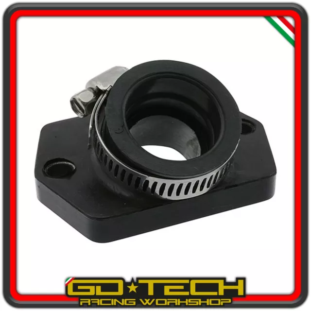 COLLETTORE DI ASPIRAZIONE DRITTO Stage 6 PIAGGIO GILERA 50 2T in VITON per PHBG