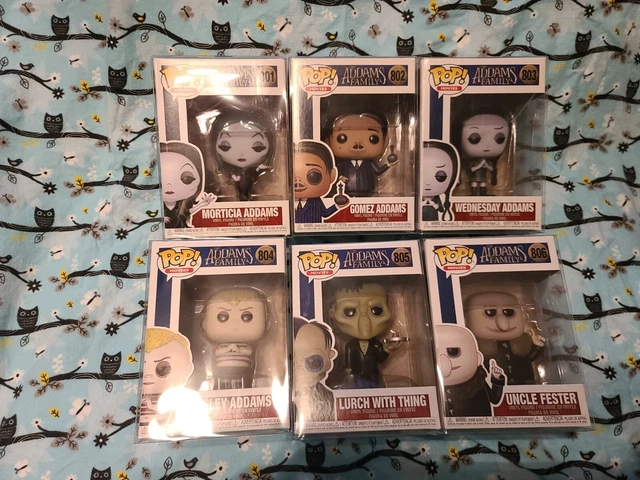 Funko Pop Movies The Addams Family Lot Of 6 801 To 806