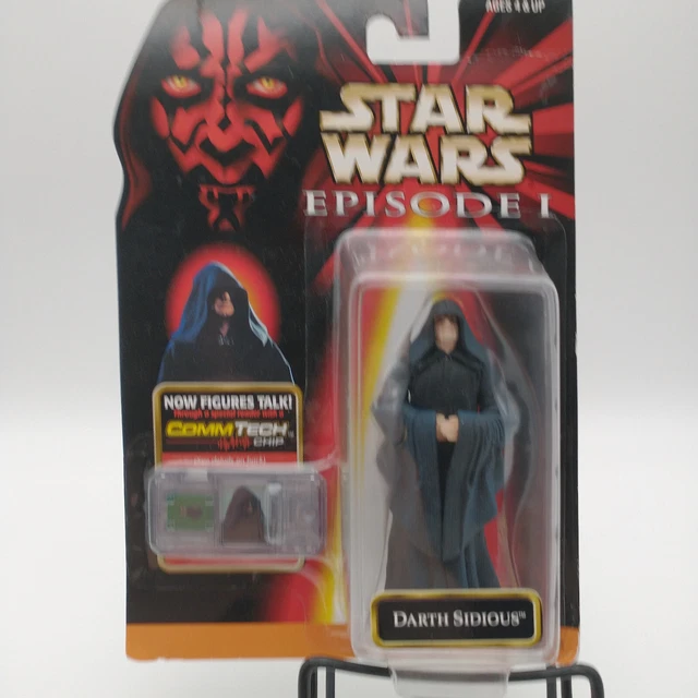 Star Wars Ep. 1 Darth Sidious Figure Hasbro 1998